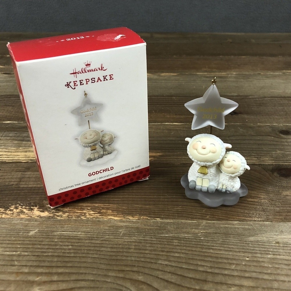 Hallmark Godchild Keepsake Holiday Christmas Ornament 2013 Ruth Donikowski